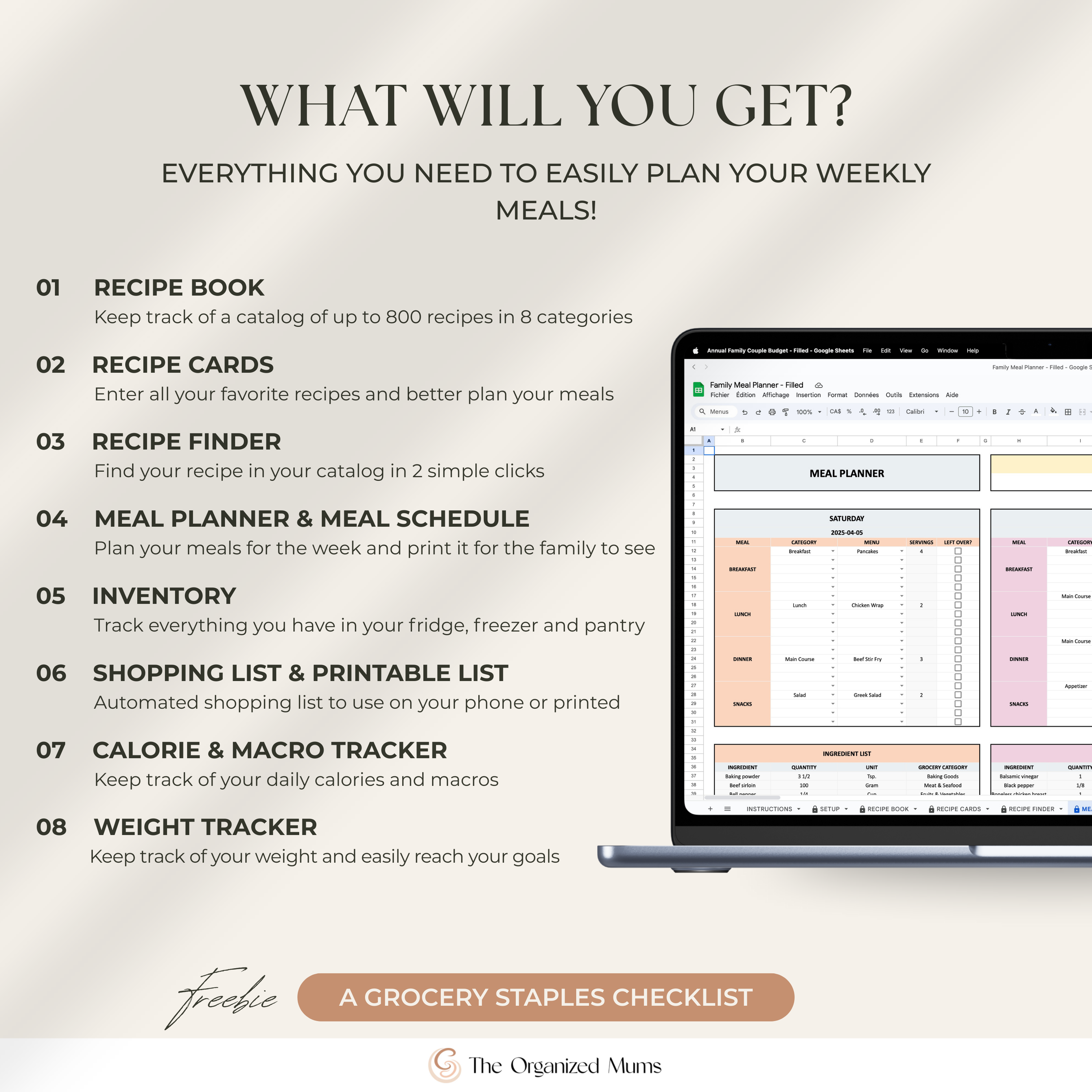 Family Meal Planner