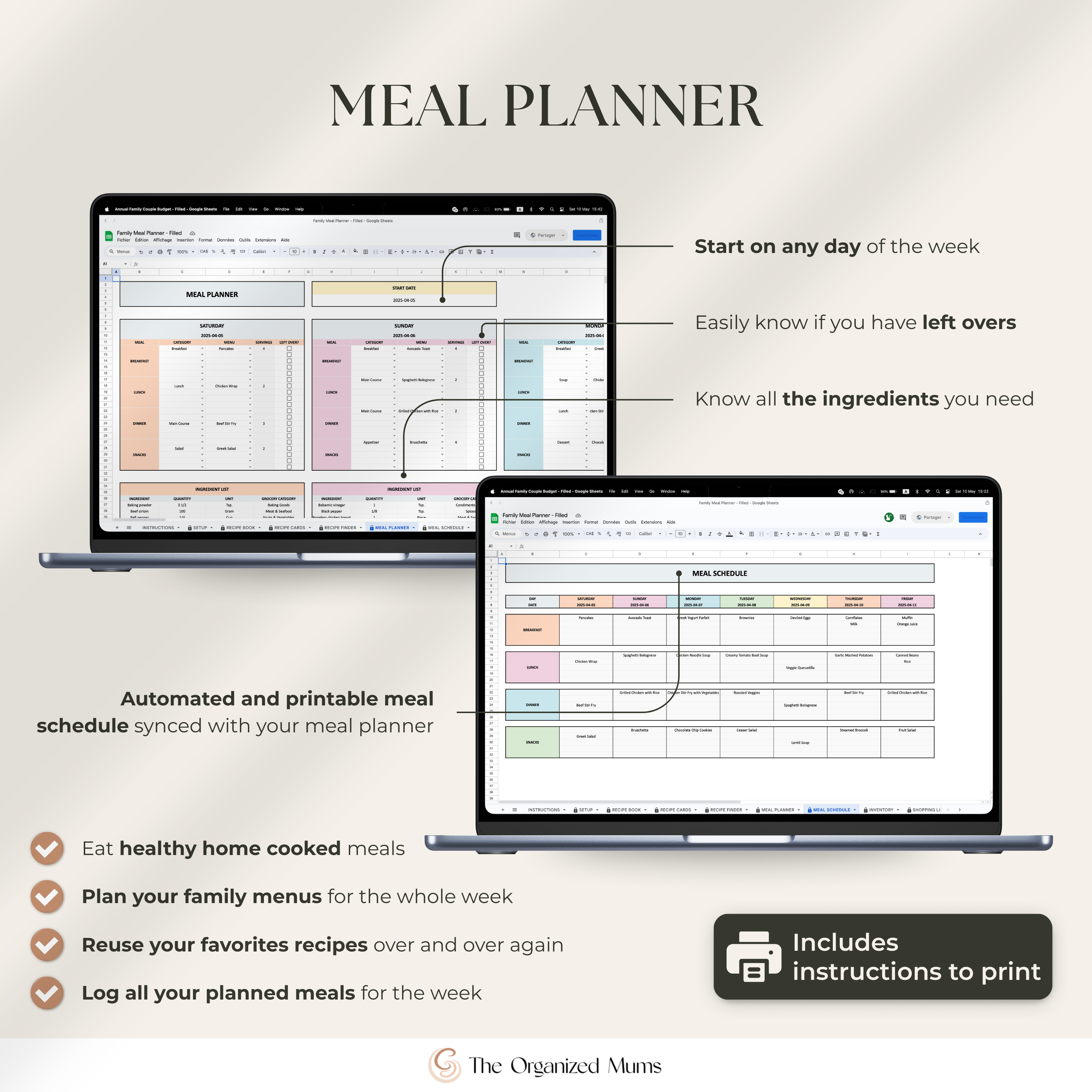 Family Meal Planner