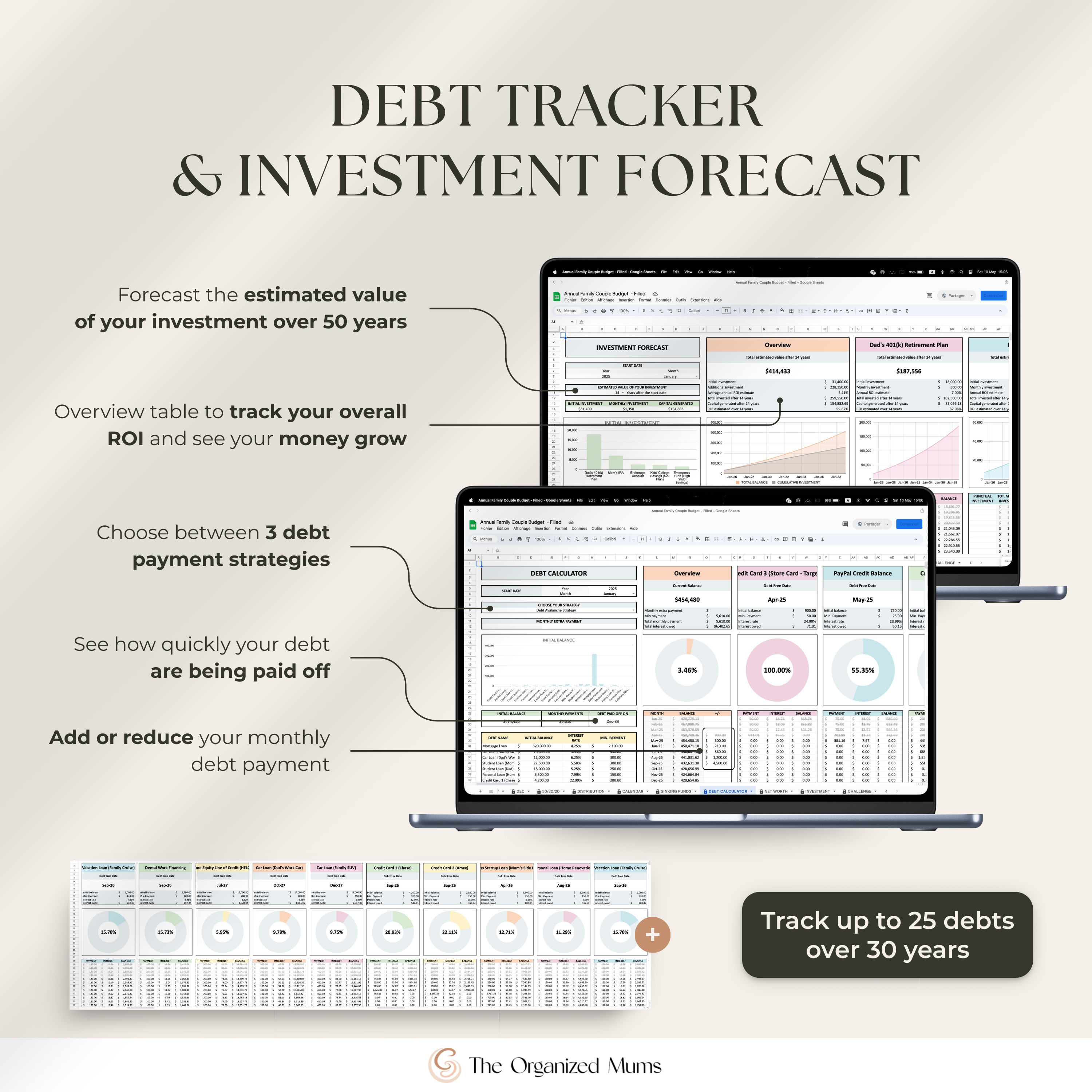 Annual Family Couple budget