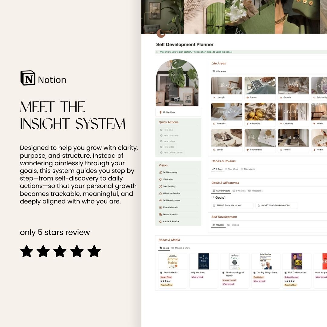 Self-Development Planner