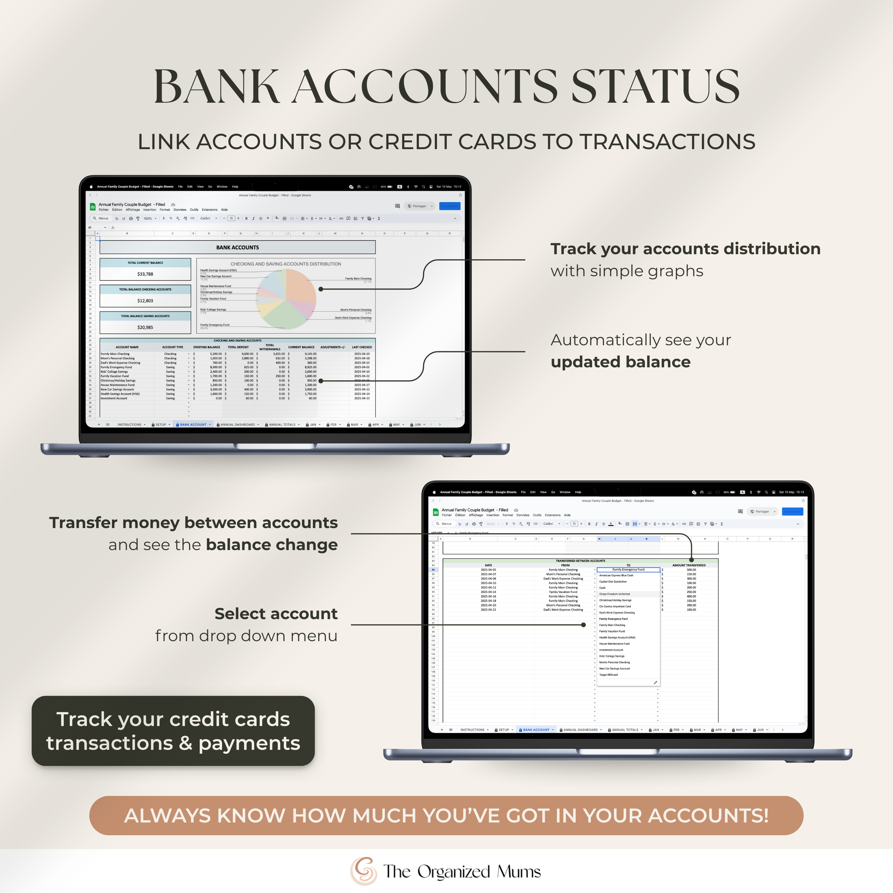 Annual Family Couple budget