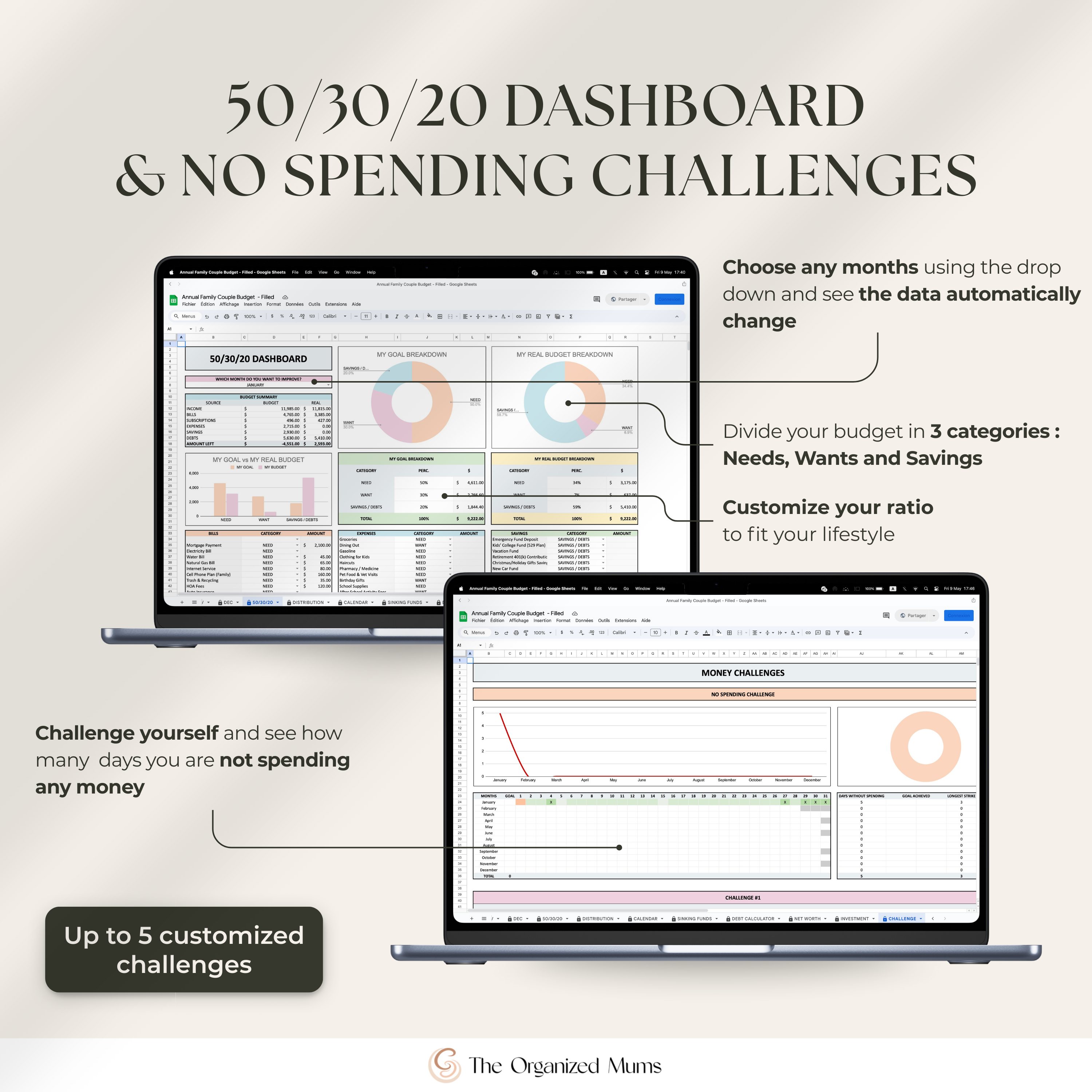 Annual Family Couple budget