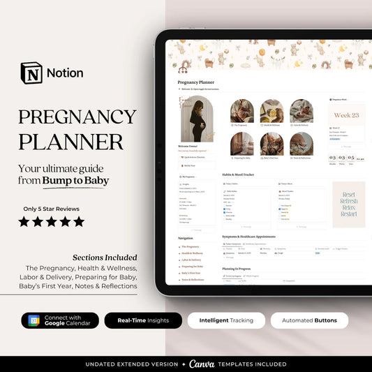 Pregnancy Planner Notion Template